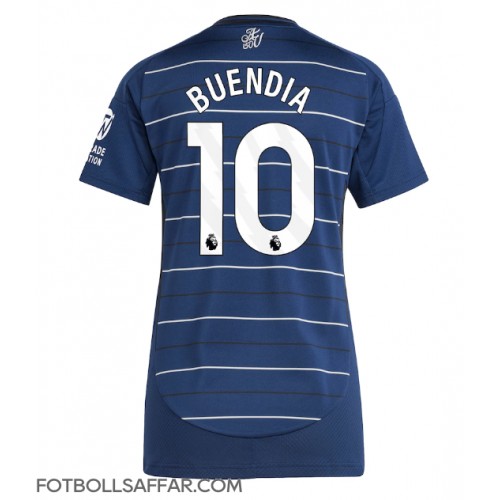 Aston Villa Emiliano Buendia #10 Tredjeställ Dam 2024-25 Kortärmad